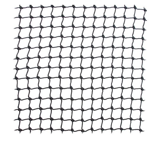 Skyddsnät svart 1mm 20mm maska