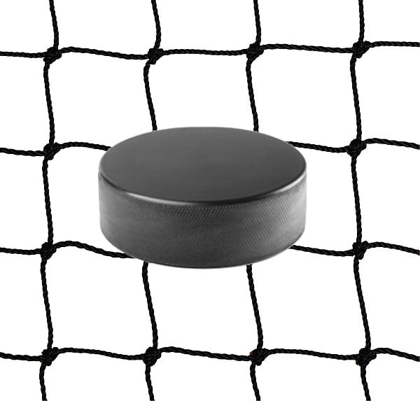 Hockeynät 2mm svart nylon 40mm