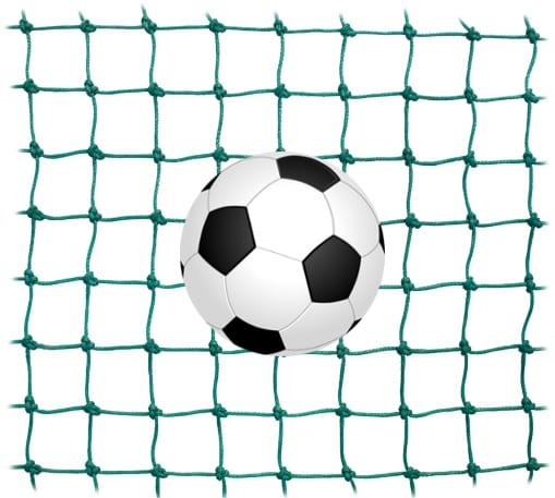 Fotbollsnät i bit, 80 mm udda storlekar 30% Rabatt