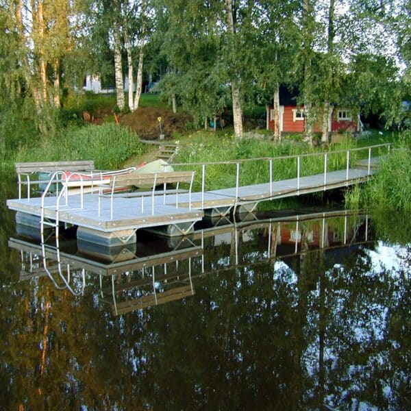 Brygga Rentukka DX 1-5-6, Landfäste Betong - Bild 2