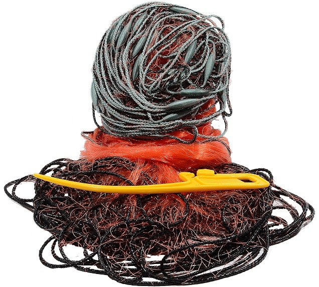 Fiskenät  30m 1.8m 30mm 0.17  Röd
